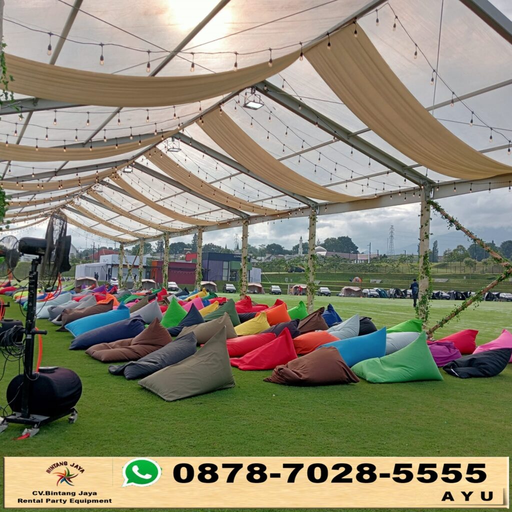 Sewa Bean Bag Dan Tenda Roder Area Tangerang