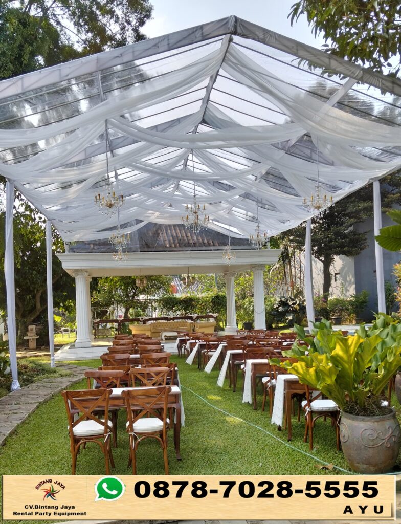 Sewa Kursi Cross Back Dan Tenda Event Di Pendopo Bogor