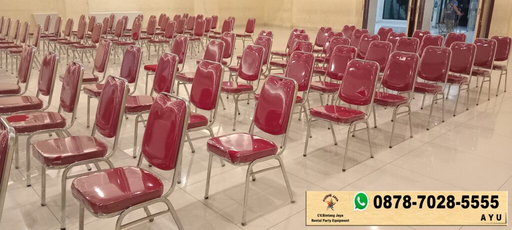 Sewa Kursi Polos Type Futura Busa Merah Jakarta
