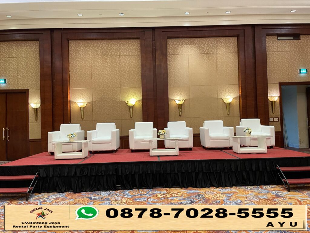 Sewa Sofa Dan Meja VIP Event JW Mariot Jakarta