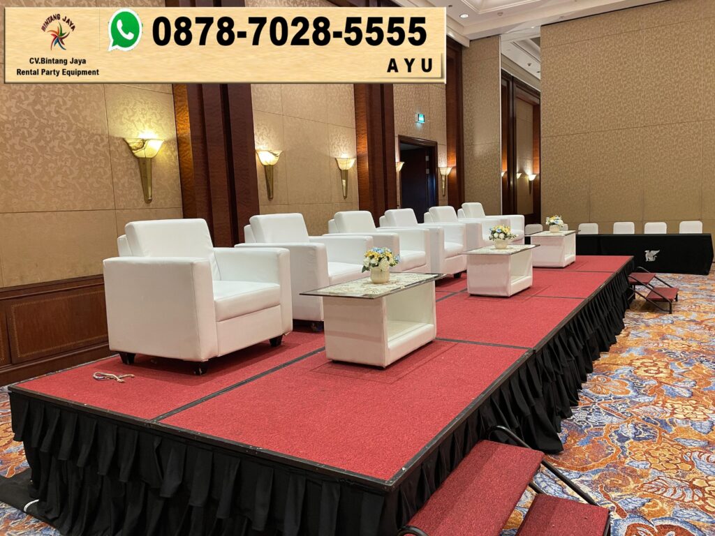 Sewa Sofa Dan Meja VIP Event JW Mariot Jakarta