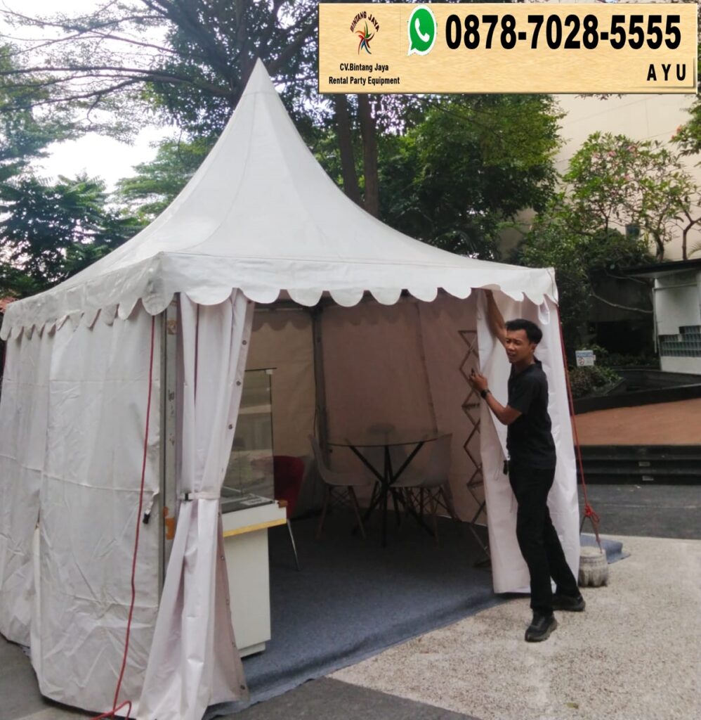 Sewa Tenda Bazar Kerucut Hanggar Dan Roder Jakarta