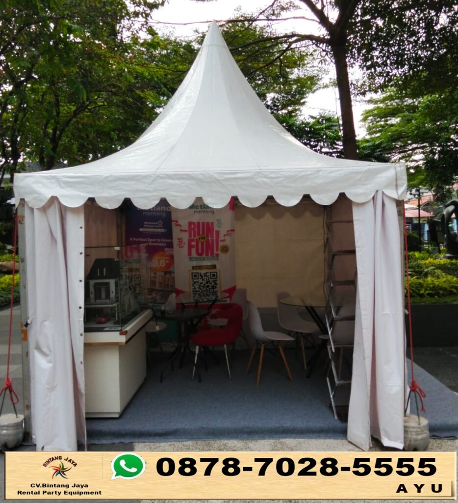 Sewa Tenda Bazar Kerucut Hanggar Dan Roder Jakarta