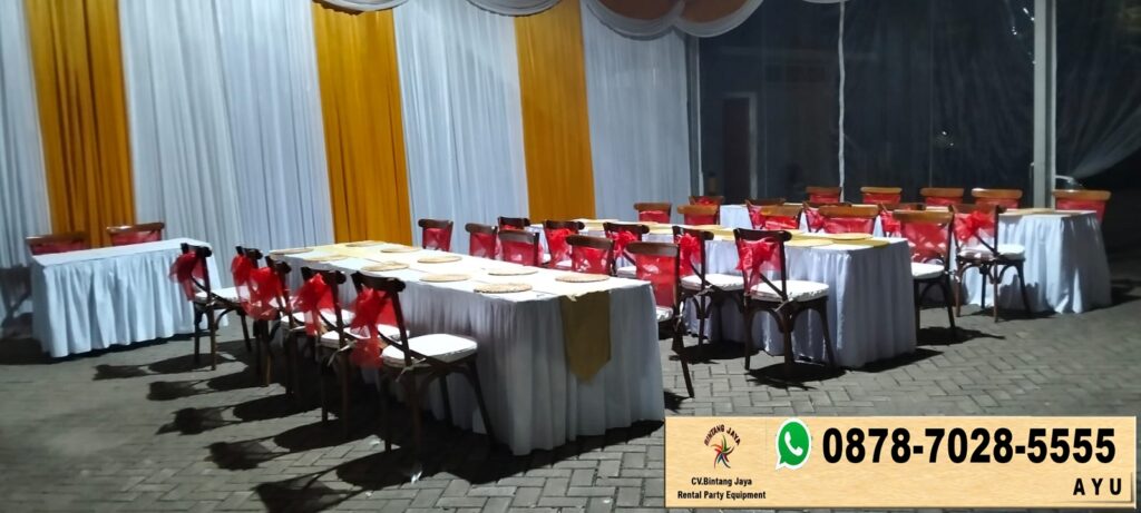Jasa Dekorasi Kain Atap dan Dinding Tenda Roder Jakarta