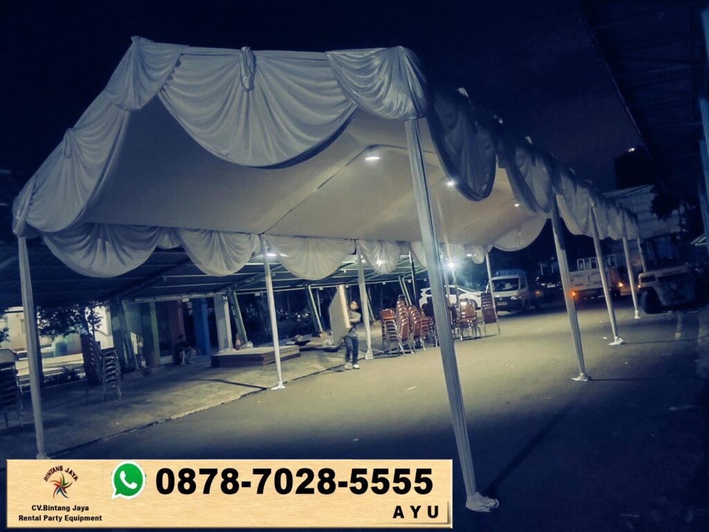 Rental Tenda Plavon Dan Flooring Event TMII Jaktim