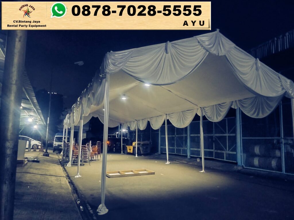 Rental Tenda Plavon Dan Flooring Event TMII Jaktim