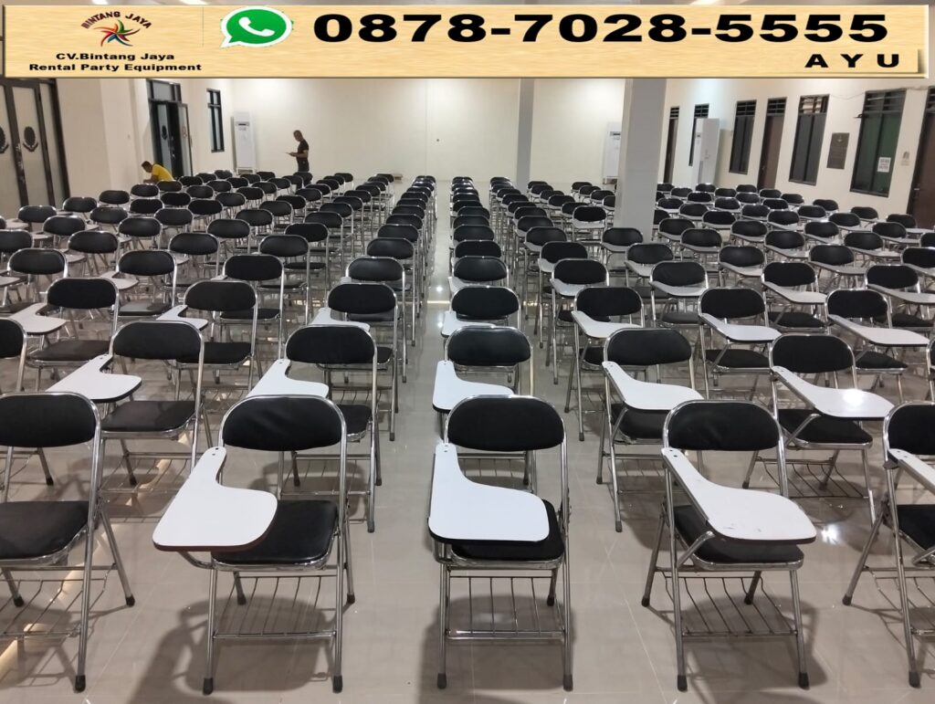 Rental Kursi Stainless Type Kuliah Lipat Tangsel