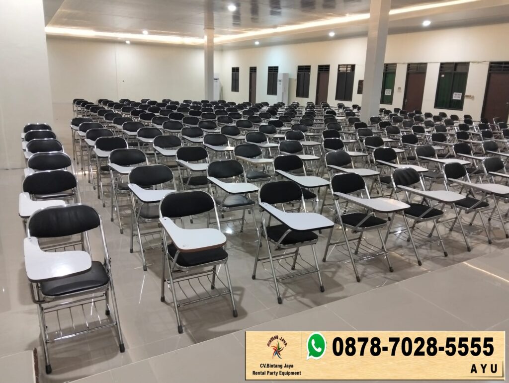 Rental Kursi Stainless Type Kuliah Lipat Tangsel