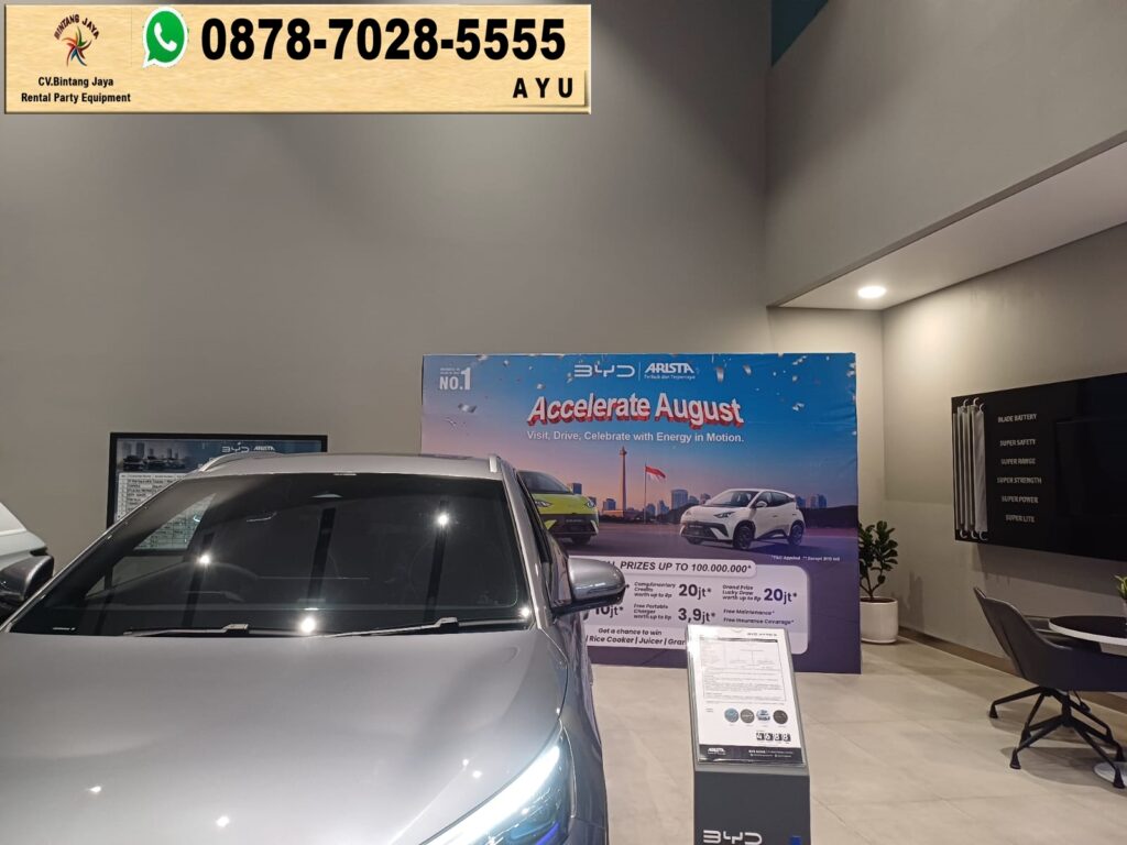 Sewa Backdrop Event BYD Pluit Jakut