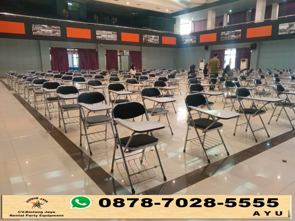 Rental Kursi Lipat Kuliah Event STTD Bekasi