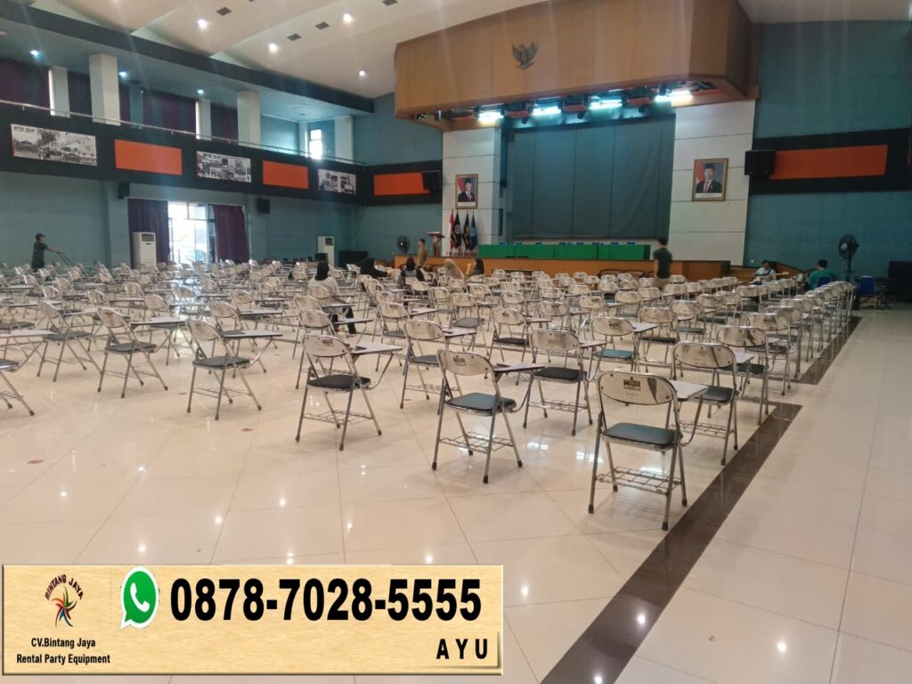 Rental Kursi Lipat Kuliah Event STTD Bekasi