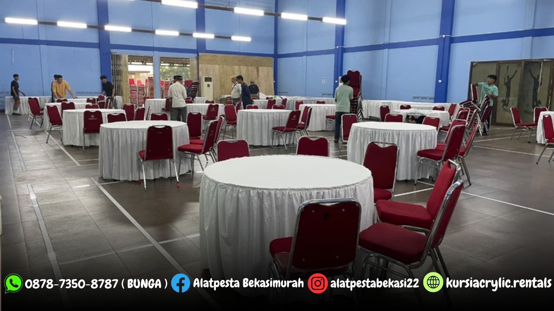 Round Table Kaca Sewa Round Table Kursi Event dan Meja Kaca Vip Cibitung Bekasi